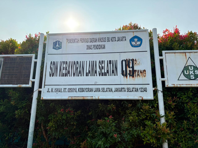 Kondisi SDN Kebayoran Lama Selatan 09, Jakarta Selatan, Kamis (23/7/2026). Foto: Nauval Pratama/kumparan