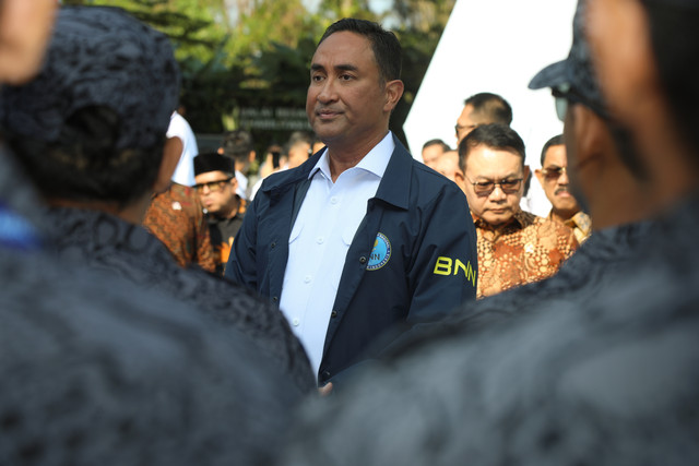 Kegiatan acara Hari Anti Narkotika Nasional di Balai Besar Rehabilitasi BNN, Cigombong, Kabupaten Bogor, Jawa Barat, Kamis (23/7/2026). Foto: Dok. BNN