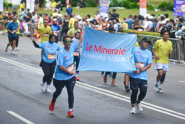 Le Minerale Running Squad. Foto: Dok. Istimewa