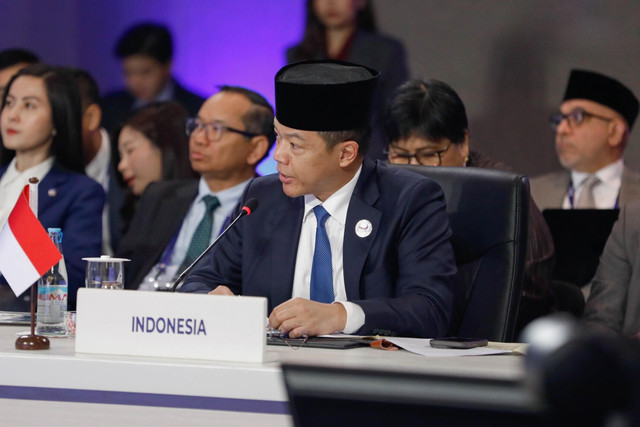 Menteri Luar Negeri RI, Sugiono dalam Pertemuan Menteri Luar Negeri ASEAN-Rusia di Manila, Filipina, (22/7/2026). Foto: Dok. Kemlu RI