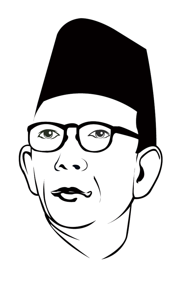 Ilustrasi Ki Hajar Dewantara. Foto: Pixabay.