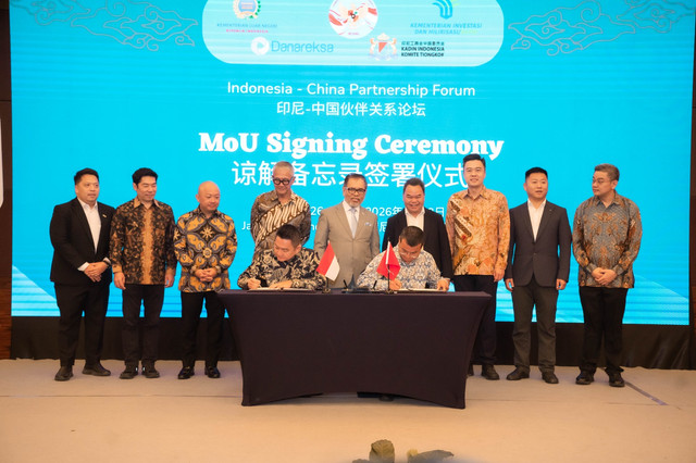 KBRI Beijing bersama Kemlu, Kementerian Investasi dan Hilirisasi, PT Danareksa, KADIN Indonesia, dan KIKT menggelar "Indonesia-China Partnership Forum" di Hotel Indonesia Kempinski, Jakarta, Kamis (23/7/2026). Foto: Dok. KBRI Beijing