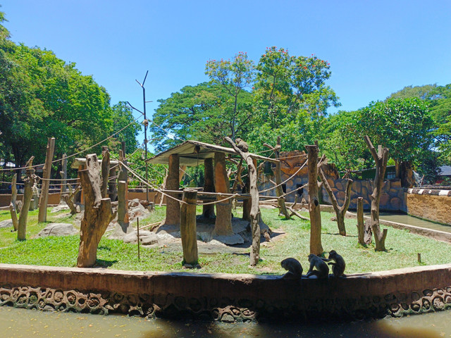 Pintu masuk Kebun Binatang Surabaya. Foto: Dyah Nopita/Shutterstock