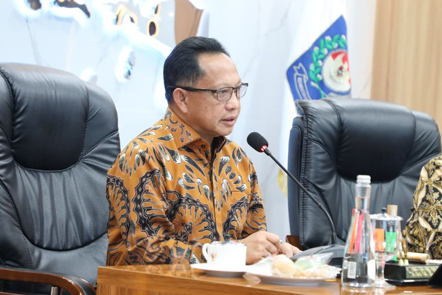Mendagri Tito Karnavian tegaskan komitmen perkuat pencegahan korupsi di daerah melalui sinergi dengan KPK serta kunjungan pencegahan di 10 klaster wilayah, Jumat (24/7/2026). Foto: Dok. Kemendagri
