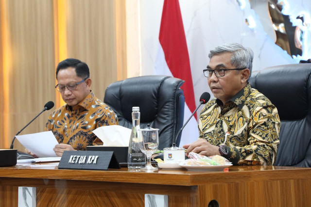 Mendagri Tito Karnavian paparkan pemetaan titik rawan korupsi di daerah serta perkuat kolaborasi pencegahan bersama KPK melalui delapan area fokus utama, Jumat (24/7/2026). Foto: Dok. Kemendagri