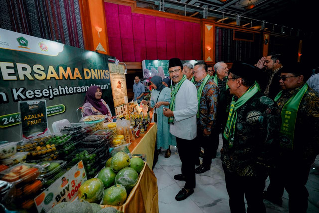 Menteri Sosial Saifullah Yusuf sampaikan lima pesan kunci bagi DNIKS dalam HUT ke-59 guna perkuat peran strategis penyelenggaraan kesejahteraan sosial dan pengentasan kemiskinan, Jumat (24/7/2026). Foto: Dok. Kemensos