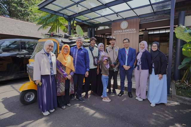 Andromeda saat tiba di ITB. dok ITB