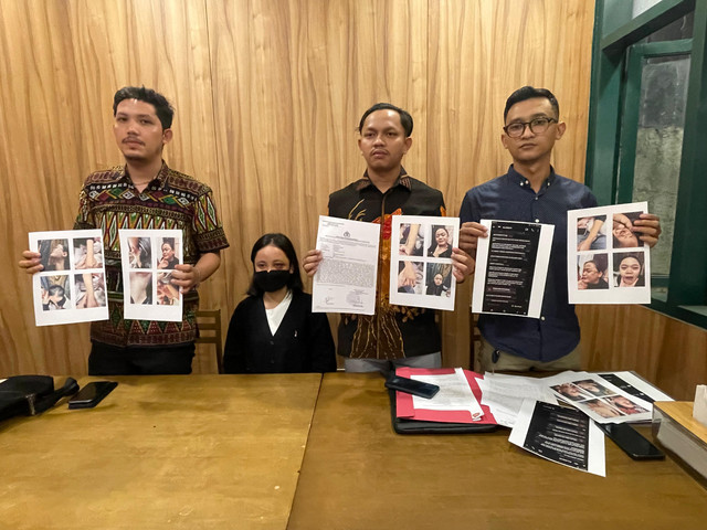 N, wanita di Depok, Jawa Barat, melaporkan mantan pacarnya ke polisi atas dugaan penganiayaan. Foto: Istimewa
