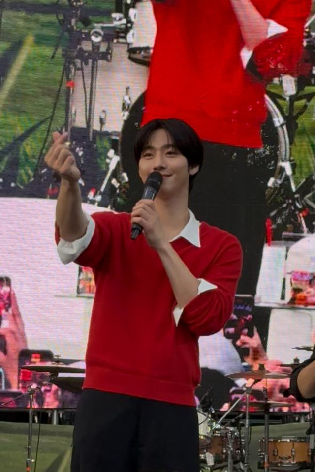 Fan meeting Ahn Hyo Seop di Come See Mie Fest Bandung 2026. Foto: DN. Mustika Sari/kumparan