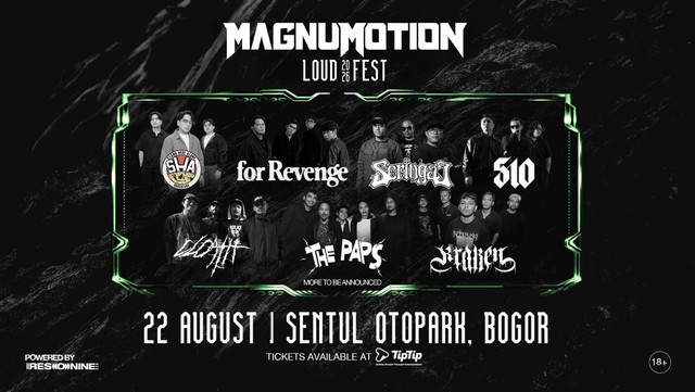 Seringai hingga for Revenge Akan Meriahkan Magnumotion Loud Fest Bogor. Dok: Istimewa