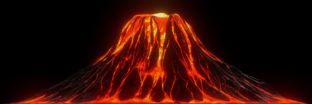 Ilustrasi Gunung Kelud Meletus. Foto: Pixabay.
