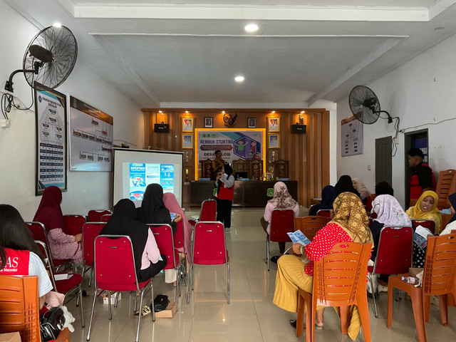 Dokumentasi Kegiatan Program SAPA HIPERTENSI di Kantor Desa Kalosi
