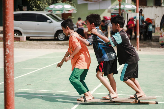 ilustrasi ide lomba 17 agustus 2026. unsplash/Alfian Dimas