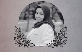 Keluarga Besar BEM Kema FK Unhas berduka cita atas berpulangnya dr. Siti Zahra Maghfira (alumnus FK Unhas Angkatan 2019) pada 26 Juli 2026. Foto: Instagram/@bemfkuh
