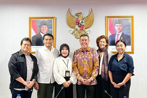 Balinale Komite bersama Direktur FMS Kementerian Kebudayaan dan Founder Balinale. Foto: Dok. Kemenbud RI