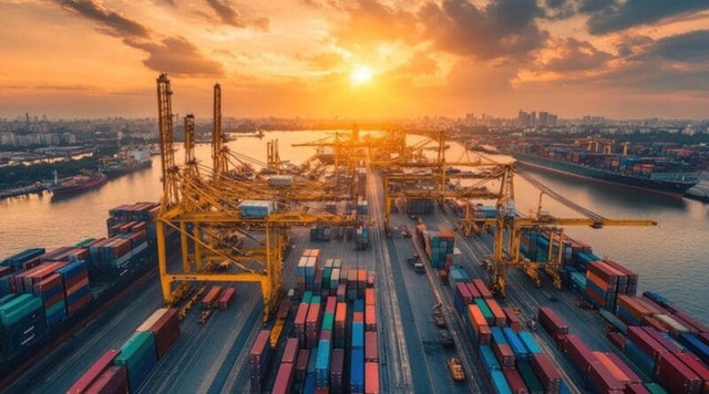 Kapasitas cadangan pangan nasional sangat bergantung pada keandalan infrastruktur pelabuhan dan kelancaran distribusi maritim antarpulau.