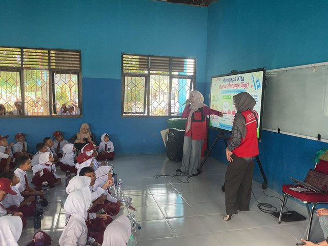 Mahasiswa KKN Unhas Edukasi 164 Siswa SD Cegah Karies
