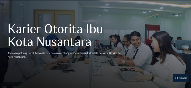 Ilustrasi Rekrutmen Tim Profesi Ahli 2026 Otorita IKN. Foto: Dok. IKN