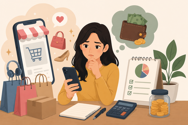 Ilustrasi Paylater dan Literasi Keuangan (Sumber: Ai Generated)