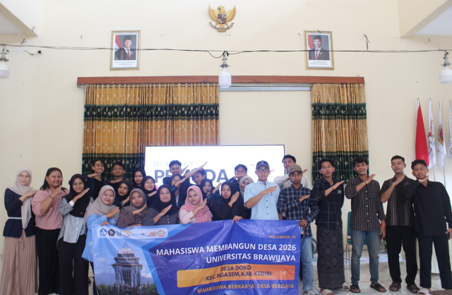 Workshop Pemuda Hebat dengan Pemuda Karang Taruna Desa Doko, Kec. Ngasem, Kab. Kediri