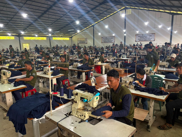 Suasana Balai Latihan Kerja Nusakambangan, Selasa (28/7/2026). Foto: Nauval Pratama/kumparan