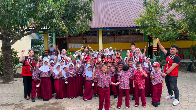 Dokumentasi Pelaksanaan Program Kerja "Gemar: Gerakan Edukasi Membiasakan Anak Menyikat Gigi Secara Rutin" pada 21/07/2026