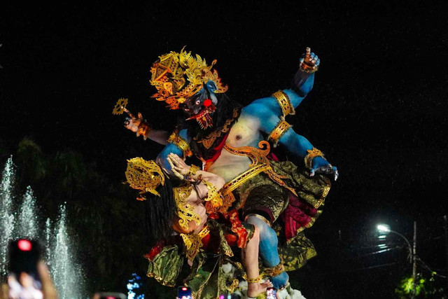 Ilustrasi Ogoh-Ogoh. Foto: Unsplash.
