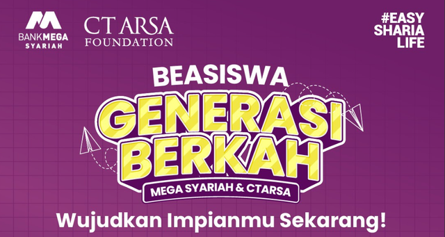 Beasiswa Generasi Berkah 2026. Foto: instagram.com/