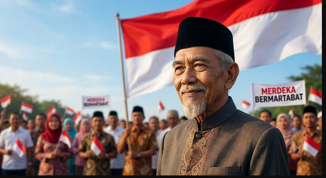 Merdeka Bermartabat (Sumber : Gemini)