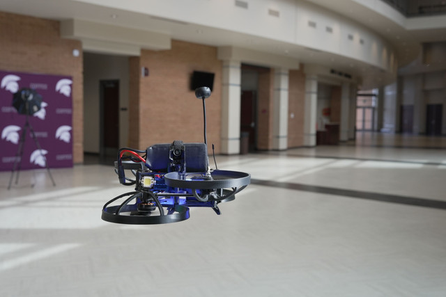 Drone Black Arrow buatan startup teknologi Mithril Defense. Foto: Mithril Defense