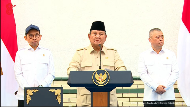 Presiden Prabowo Subianto menghadiri peresmian renovasi tahap pertama bangunan cagar budaya di Stasiun Semarang Tawang, Jawa Tengah, Kamis (30/7/2026). Foto: YouTube/ Sekretariat Presiden
