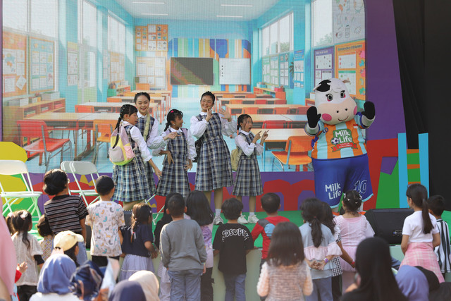 Musikal Sehari Bersama Milli persembahan MilkLife di kumparanMOM Festival Hari Anak 2026, Minggu (26/7). Foto: kumparan