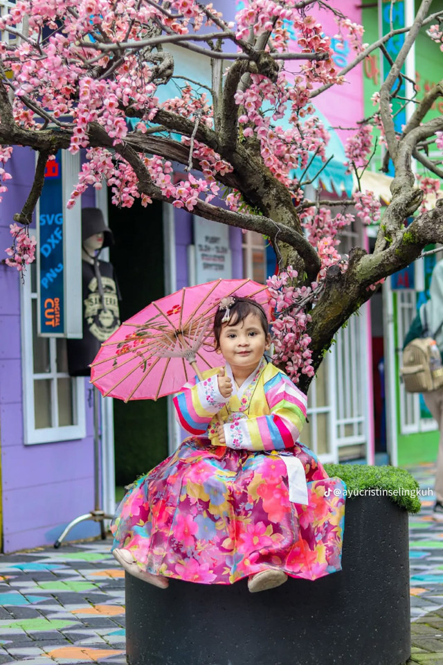 A (5), putri dari Agustin Arimardika (33) diduga dibawa paksa oleh mantan suaminya. Foto: Dok. Istimewa