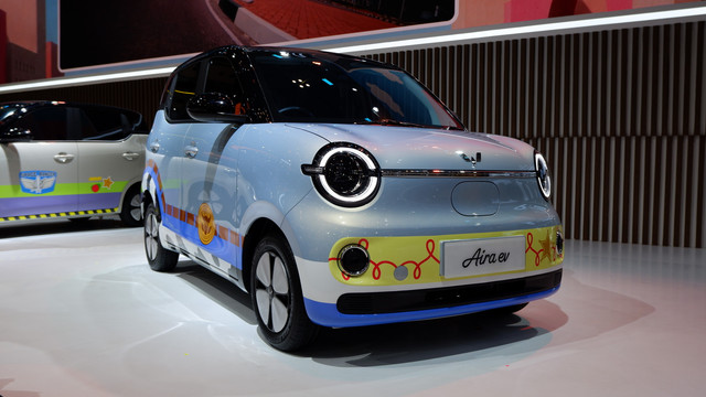 Wuling Aira ev edisi terbatas Disney Pixar's Toyt Story 5 meluncur di GIIAS 2026, Kamis (30/7/2026). Foto: Sena Pratama/kumparan