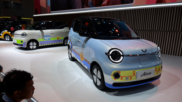 Wuling Aira ev edisi terbatas Disney Pixar's Toyt Story 5 meluncur di GIIAS 2026, Kamis (30/7/2026). Foto: Sena Pratama/kumparan