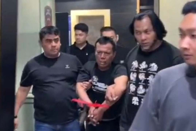 Penangkapan pelaku dugaan pembunuhan seorang wanita di Jakarta. Foto: Dok. Istimewa