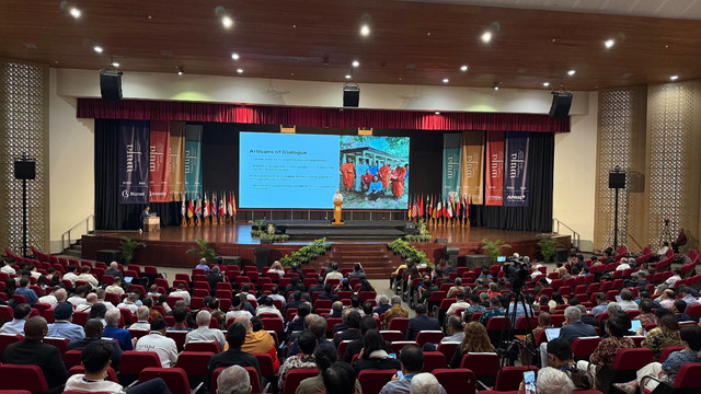 Hari kedua pelaksanaan World Union of Jesuit Alumni (WUJA) Congress 2026, di Universitas Sanata Dharma, Kamis (30/7). Foto: Pandangan Jogja/Danang BK.