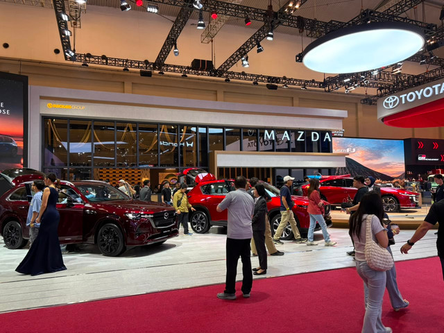 Stan Mazda di GIIAS 2026. Foto: Alvian Yoga Yulianto/kumparan