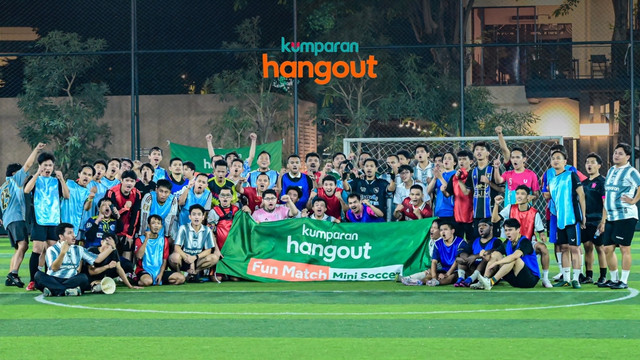 Fun Match Mini Soccer bareng teman kumparanBOLA. Foto: kumparan