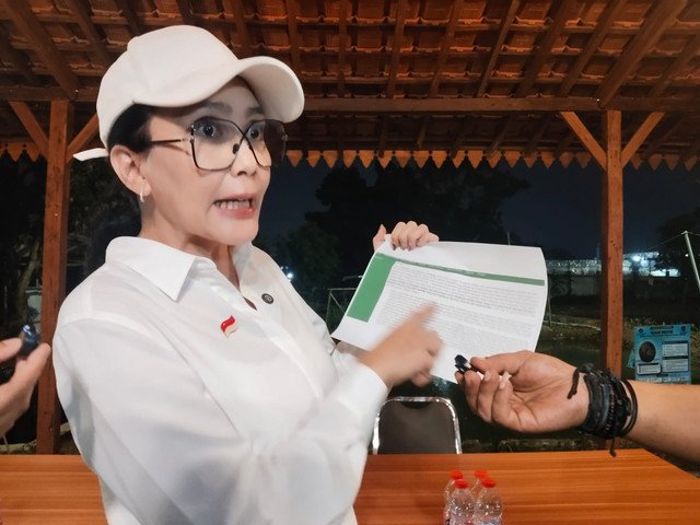 Anggota Komisi XII DPR RI, Rieke Diah Pitaloka, mengomentar kasus pilot asal Karawang, Vidi Eskafaris Gumilang. Foto: Dok. kumparan
