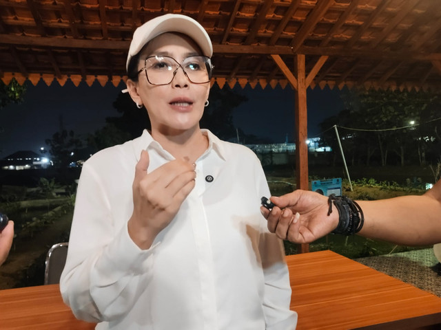 Anggota Komisi XII DPR RI, Rieke Diah Pitaloka, mengomentar kasus pilot asal Karawang, Vidi Eskafaris Gumilang. Foto: Dok. kumparan
