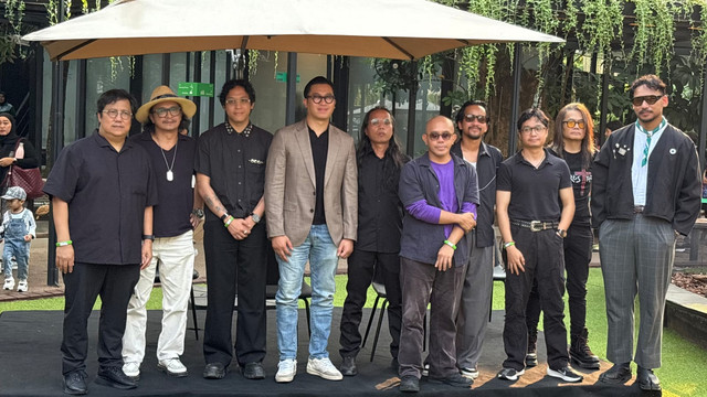 Konferensi Pers Gelaran Musik Forestra di kawasan SCBD, Jakarta. Foto: Aprilandika Pratama/kumparan