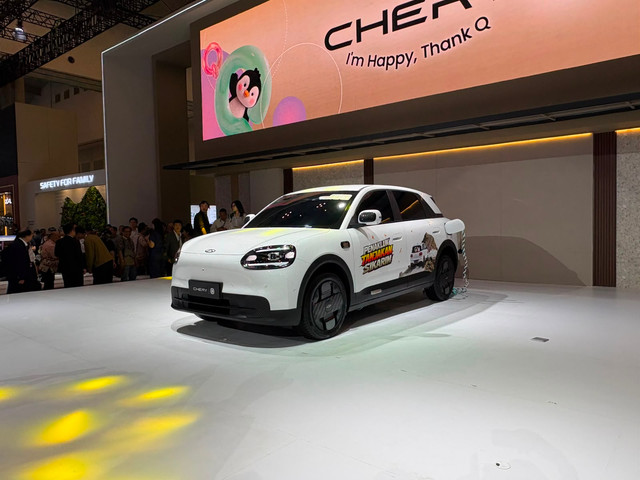 Peluncuran harga Chery Q di GIIAS 2026. Foto: Fitra Andrianto/kumparan