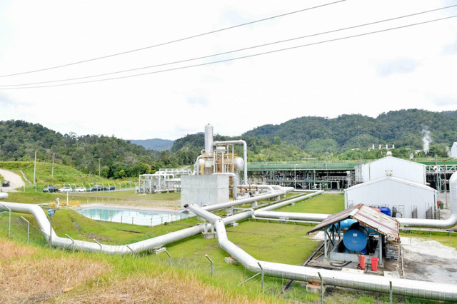 PLTP Sarulla di Kabupaten Tapanuli Utara, Sumatera Utara.  Foto: Dok. Kementerian ESDM