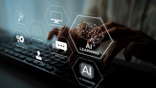 Ilustrasi belajar AI. Foto: Digineer Station/Shutterstock