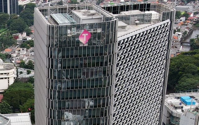Gedung Telkomsel Smart Office di Jakarta. Foto: Dok. Telkomsel