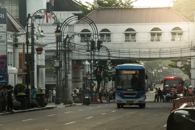 Ilustrasi shuttle bus giias 2026, foto:Abdul Ridwan