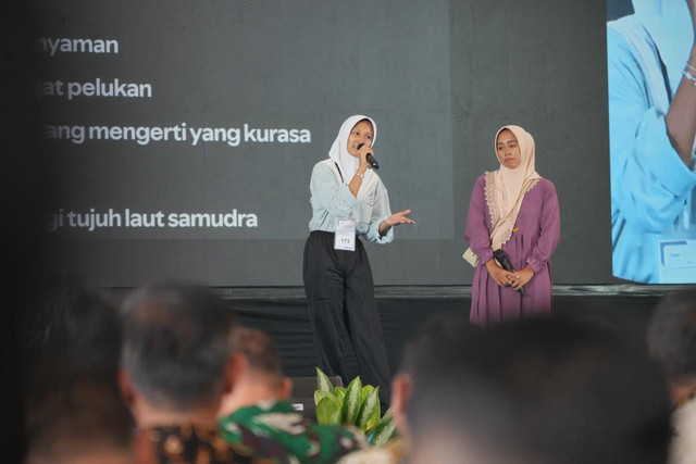 Lia Maharani, siswi Sekolah Rakyat Sukoharjo, Jawa Tengah, Sabtu (1/8/2026). Foto: Dok. Kemensos