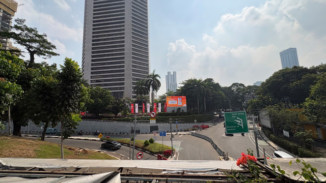 Kawasan Dukuh Atas, Jakarta Pusat, Minggu (2/8/2026). Foto: Fariza Rizky Ananda/kumparan