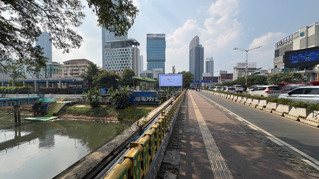 Kawasan Dukuh Atas, Jakarta Pusat, Minggu (2/8/2026). Foto: Fariza Rizky Ananda/kumparan